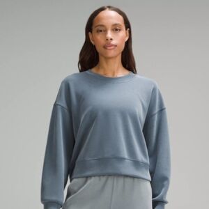 Lululemon softstreme oversize cropped crew